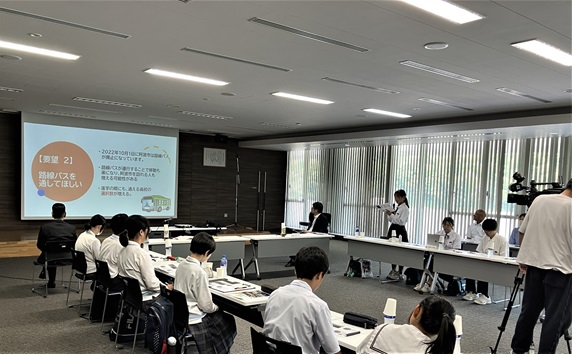 市場中