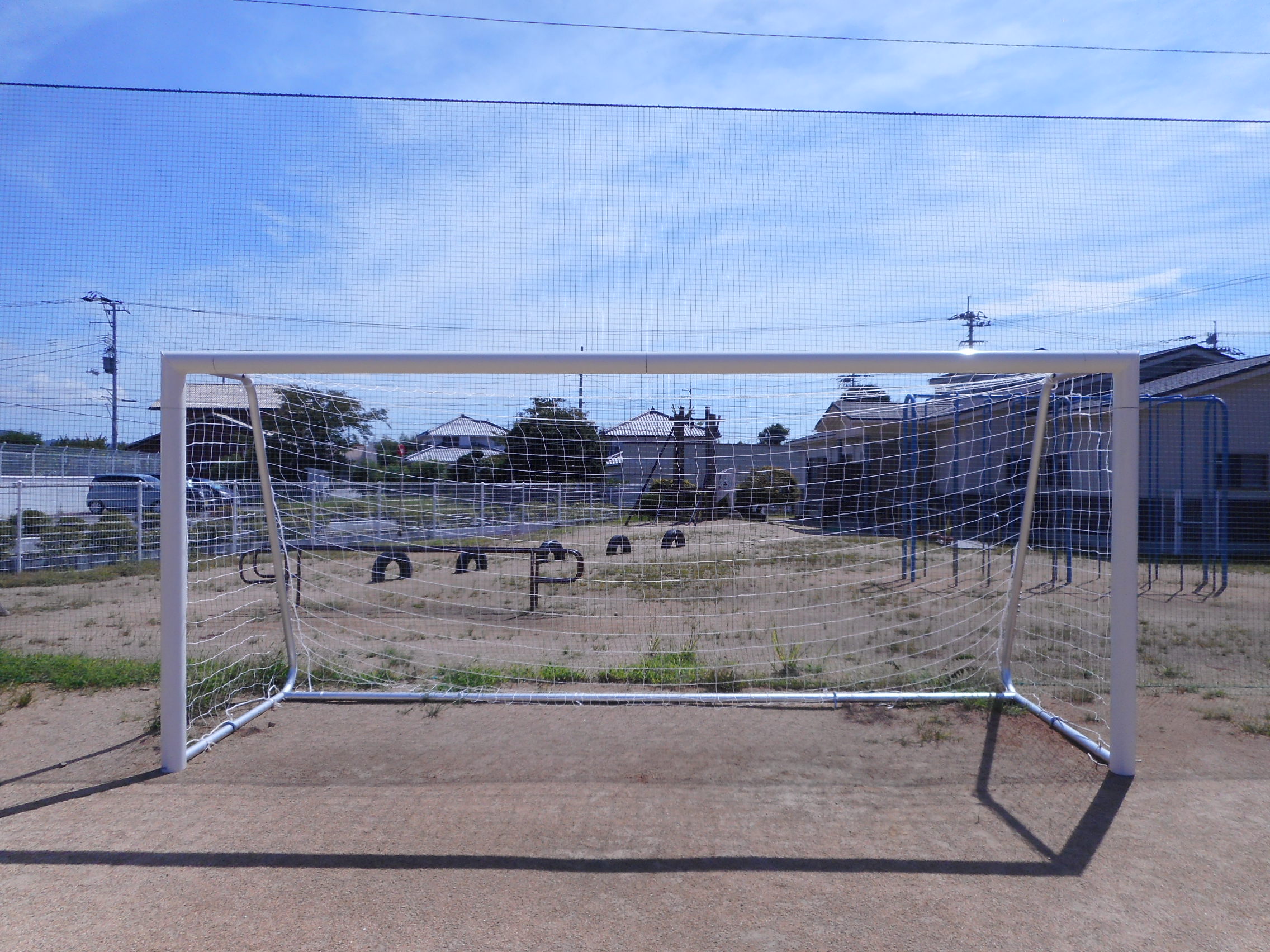 サッカーゴール（土成小）
