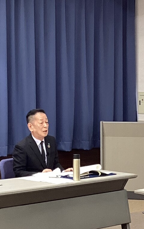 挨拶写真